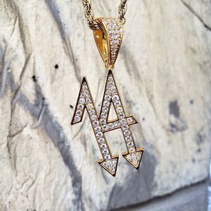 14k Gold Plated Trippie Redd 14 Necklace